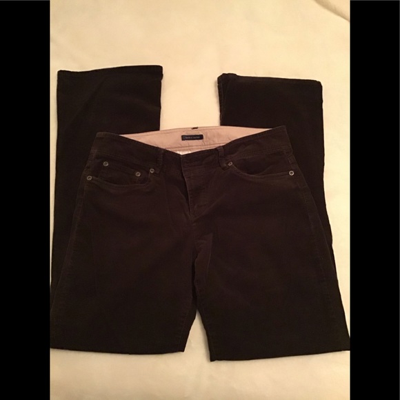 Misses Tommy Hilfiger Boot Cut Brown Cords Size 10 - Picture 3 of 3